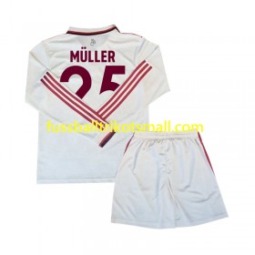 Fußballtrikots Bayern München Muller 25 Kinder 2024-2025 Langarm 3rd trikot kaufen